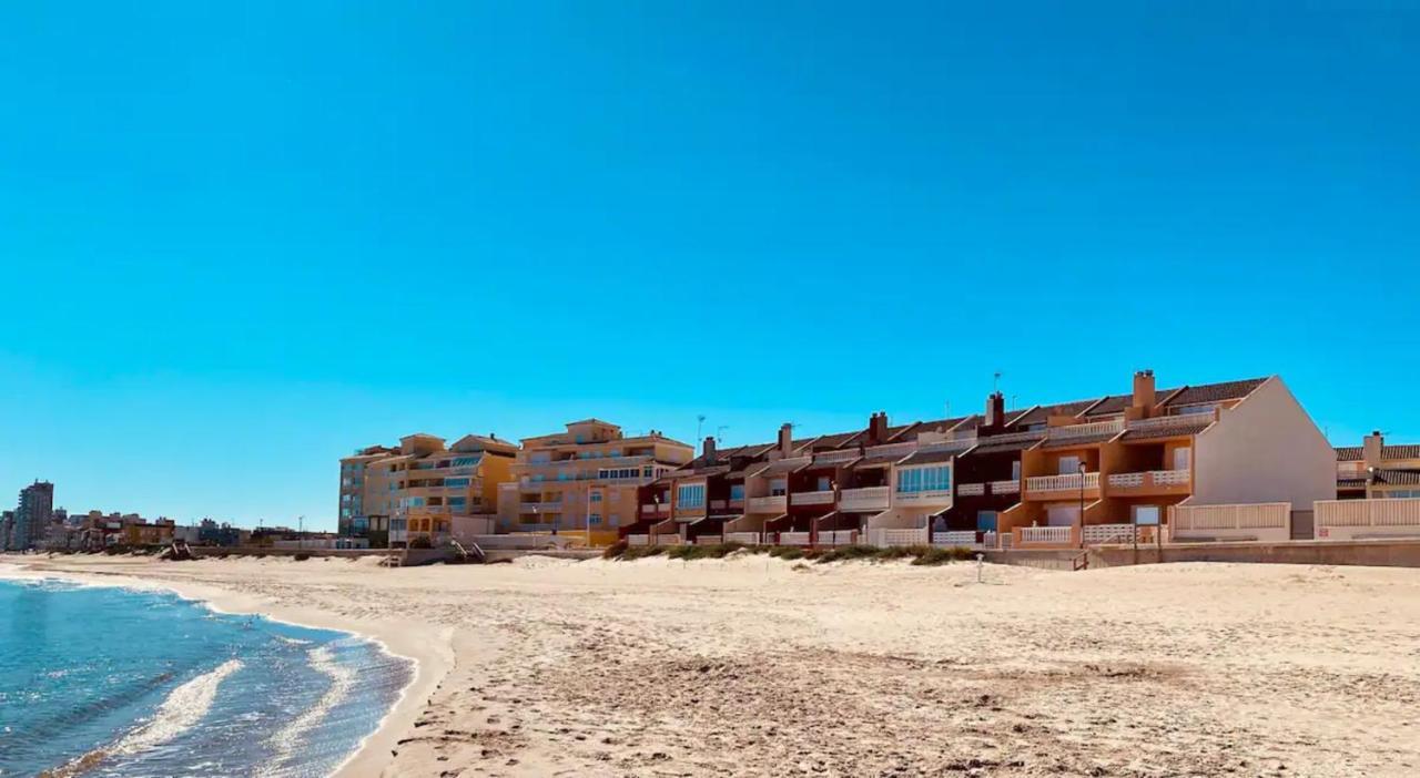 Modern Beachfront Townhouse Villa Perelló Eksteriør billede
